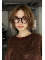 ロウ 銀座(RAW)&nbsp;パーマ　ボブ　銀座　切りっぱなし