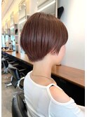 ショートカットショートヘアコンパクトショートボブ丸みショート