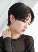 表参道白髪ぼかし髪質改善カラーウルフショートボブ40代50代60代