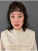 ミディアムウルフパーマ　（池田）