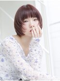 ボブ ボブカット ボブヘア ミニボブ レイヤーボブ　切りっぱなし