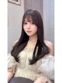 くびれヘア/髪質改善/縮毛矯正/レイヤーカット/韓国/顔周り/