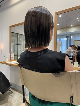 ヘアーエスクールステラ(hair S.COEUR stella) ヘイリーボブ/切りっぱなしボブ/大阪枚方美容室