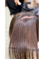 アッシュ 戸田公園店(Ash)&nbsp;濃い白髪染めをナチュラルグレージュにチェンジ