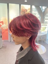 ヘアーアンドメイク ニューヨークニューヨーク 姫路店(Hair&Make NYNY)&nbsp;ワインレッドカラー