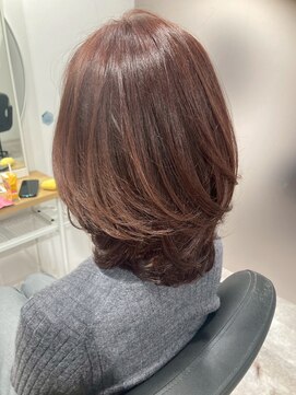 ヌーヌー 鶴ケ峰(nuu nuu) バランスよく見えるひし形レイヤースタイル