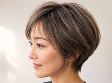 ジャンクロードビギン 自由が丘駅前店(JEAN CLAUDE BIGUINE)の雰囲気（【バレイヤージュカラー】白髪ぼかし♪）