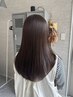 カラー全体 ¥8250(シャンプーブロー込み)