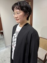 レス 伏見(LESS)&nbsp;[LESS 伏見/丸の内/栄/名古屋]ニュアンスショートパーマ★鳥山