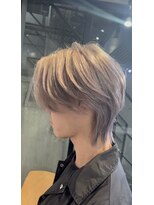 ポミエ 表参道(POMiE)&nbsp;韓国センターパート　ラベンダーカラー　ホワイトカラー