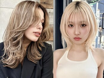トルネード(TORNADO)の写真/【HOT PEPPER Beauty Hair Collection 2025スタイル350選出】ハイライト・バレイヤージュで作るヘアカラー!