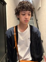 ヨハク 大阪梅田中崎町(yohaku) メンズカット×プードルパーマ