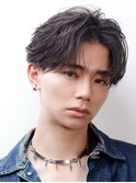 刈り上げセンターパート