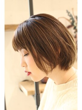 アンサム 三軒茶屋(UNSOME) 柔らかナチュラルショートボブ