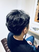 エイトタマプラ たまプラーザ店(EIGHT tamapla)&nbsp;EIGHTたまプラ】デザインカラー_切りっぱなしボブ