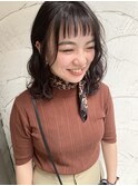 ダークグレージュ ナチュラルグラデーション オン眉 安田紗莉奈