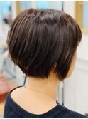 襟足すっきりショートボブ☆