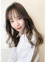 アンサム リリー(UNSOME Lille)&nbsp;グレージュ/ふわふわロング