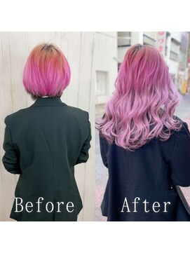あるじゃんすー 京都店 ピンクパープル#シールエクステ#大人ガーリー#韓国#美髪#京都