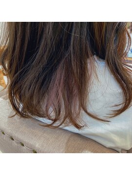 サンクチュアリ ウィズエデン 京橋店(Sanctuary with eden) アッシュ×インナーピンク