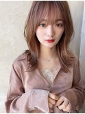 20代30代大人かわいいセミロングヘア★ブランジュ