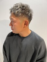 ナルヘアー 越谷(Nalu hair) フェード×ホワイトメッシュ
