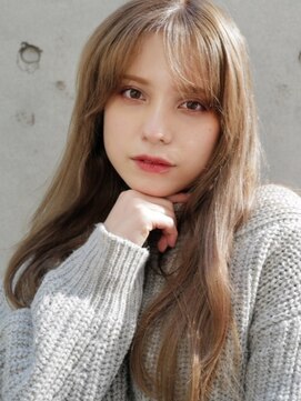 アレンヘアー 帯広店(ALLEN hair) 透け感つやカラー