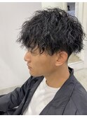 モテすぎ注意 ツイストパーマ