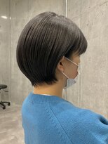 イミ(imi)&nbsp;大人ショート/グレージュカラー/似合わせカット/髪質改善[登戸]