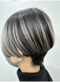 【目白美容室hair&spa marichan】アンブレラショートボブ