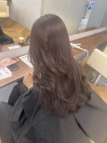 シカ 神戸三宮元町店(Cica)&nbsp;ラベンダーカラー 透明感 艶髪 髪質改善 韓国ヘア 三宮 元町