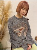 "お洒落ボブ ピンクボブ コンパクトボブ” 鈴木ちさと