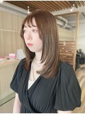 前髪/レイヤーロング/オータムブラウン[流山おおたかの森駅]