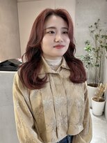 サンド 池袋(sand)&nbsp;韓国風ヘア/ワンホンヘア/前髪カット/顔周りカット