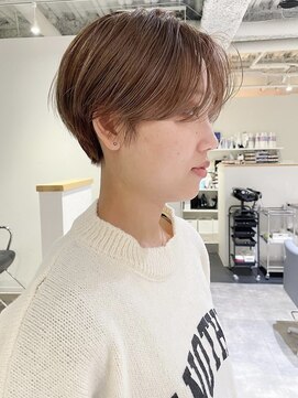 カフ(CAF) 【CAF 照下 ハンサムショート×ベージュカラー】