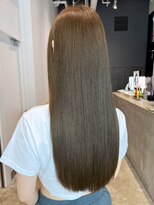 アイティーバイアルバム 松戸店(IT by ALBUM)&nbsp;オリーブベージュ_グレーベージュレイヤーロング_ba466461