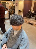 マッシュ×波巻きスパイラル