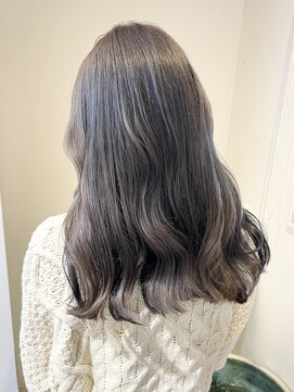 アイヴィー(IVY) *色持ち◎ラベンダーグレージュ色落ちはシルバーに*