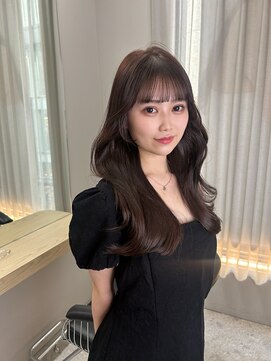 ボタン テンジン(VOTAN tenjin) チョコレートカラー/艶髪/顔周りカット/天神韓国ヘア