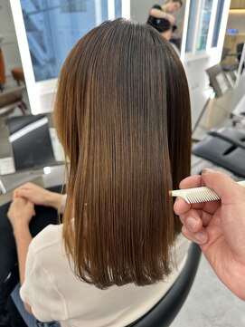 フリーラ 横浜(freera) 髪質改善サラサラプレミアム大人ガーリー韓国ミディアムAライン