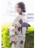 [電話予約のみ/ネット予約不可] 平日限定！浴衣着付＆アップ  特別価格￥5950