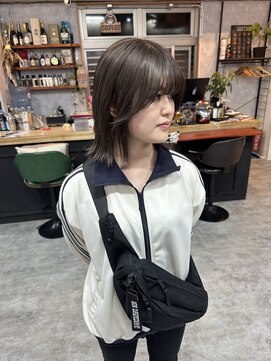 シールドヘアー 沖縄 新都心(C'LD Hair) 小顔ボブ/くびれボブ/ブリーチボブ/切りっぱなしボブ/ボブ