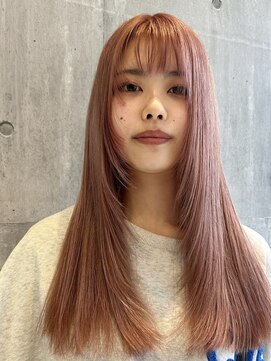 アース 八王子店(HAIR&MAKE EARTH) ピンクベージュ