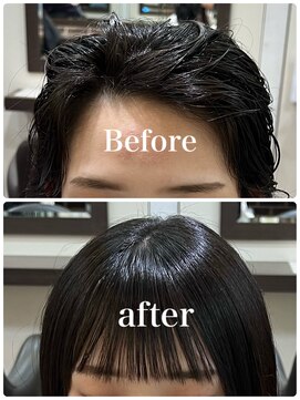 ヘアーアンドメイク ビス(HAIR&MAKE bis) クロスパーマ