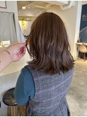 【CROP】ナチュラルベージュ×暖色カラー×ブリーチなし