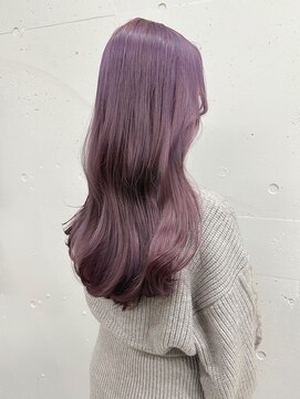 シーク 天神(SEEK) 松尾菫菜/ラベンダー/ハイトーン/ブリーチ/ダブルカラー