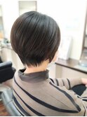 すっきりかわいいショートボブ