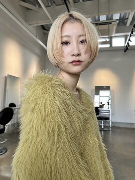 ハフ(HAFU) ハイトーンボブ