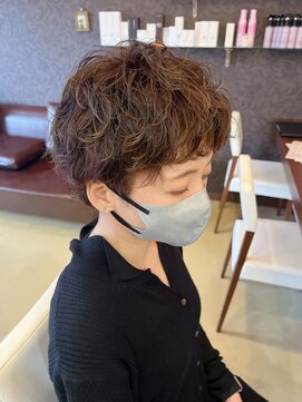 浪漫館 アールズコート(R's Court) レディースショートパーマ@伊達 2/11