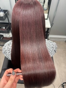 シンシア 新宿(CYNTHIA) 【CYNTHIA/makoto】ホワイトグレージュ/チェリーブラウン